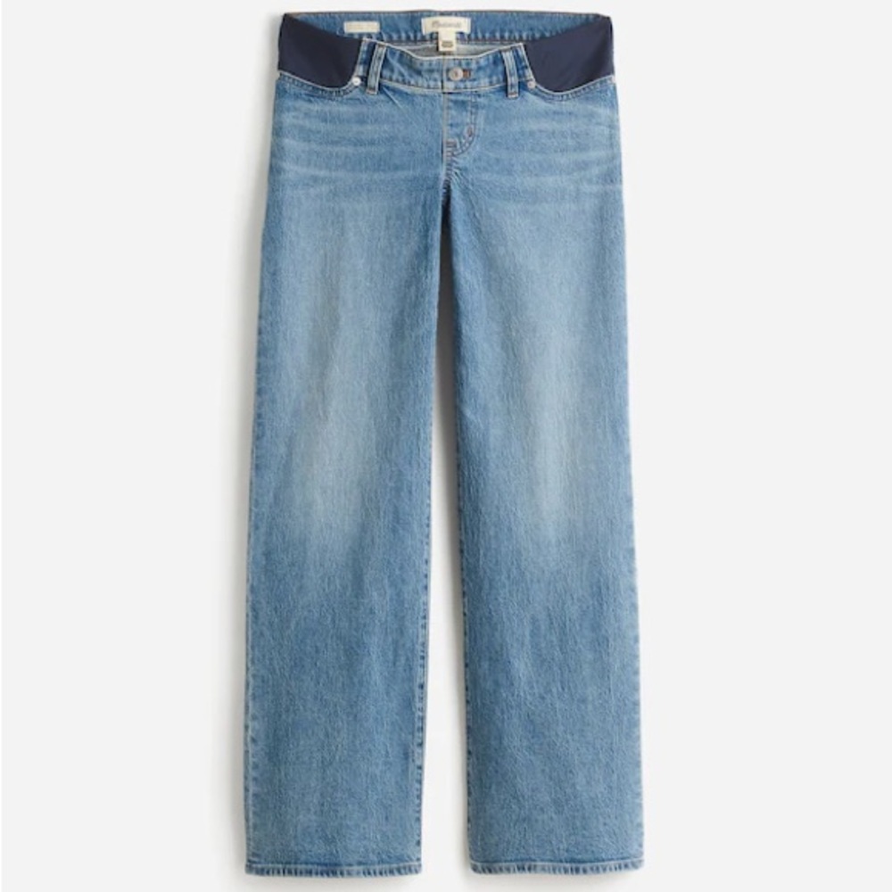Madewell vintage wide leg maternity jean